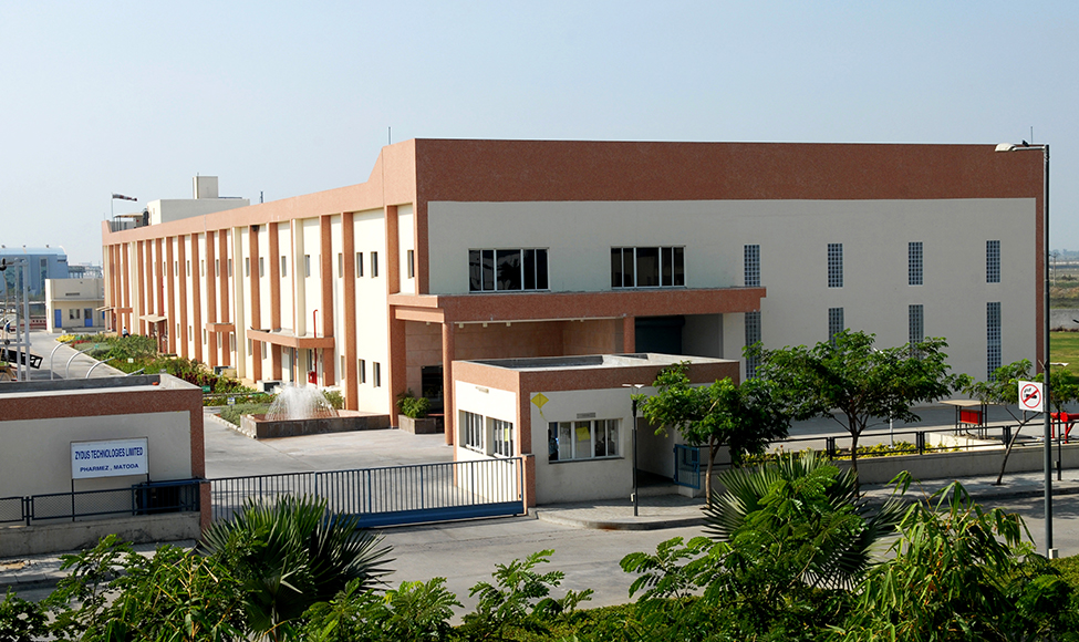 Transdermal manufacturing facility in Moraiya (near Ahmedabad, India). 